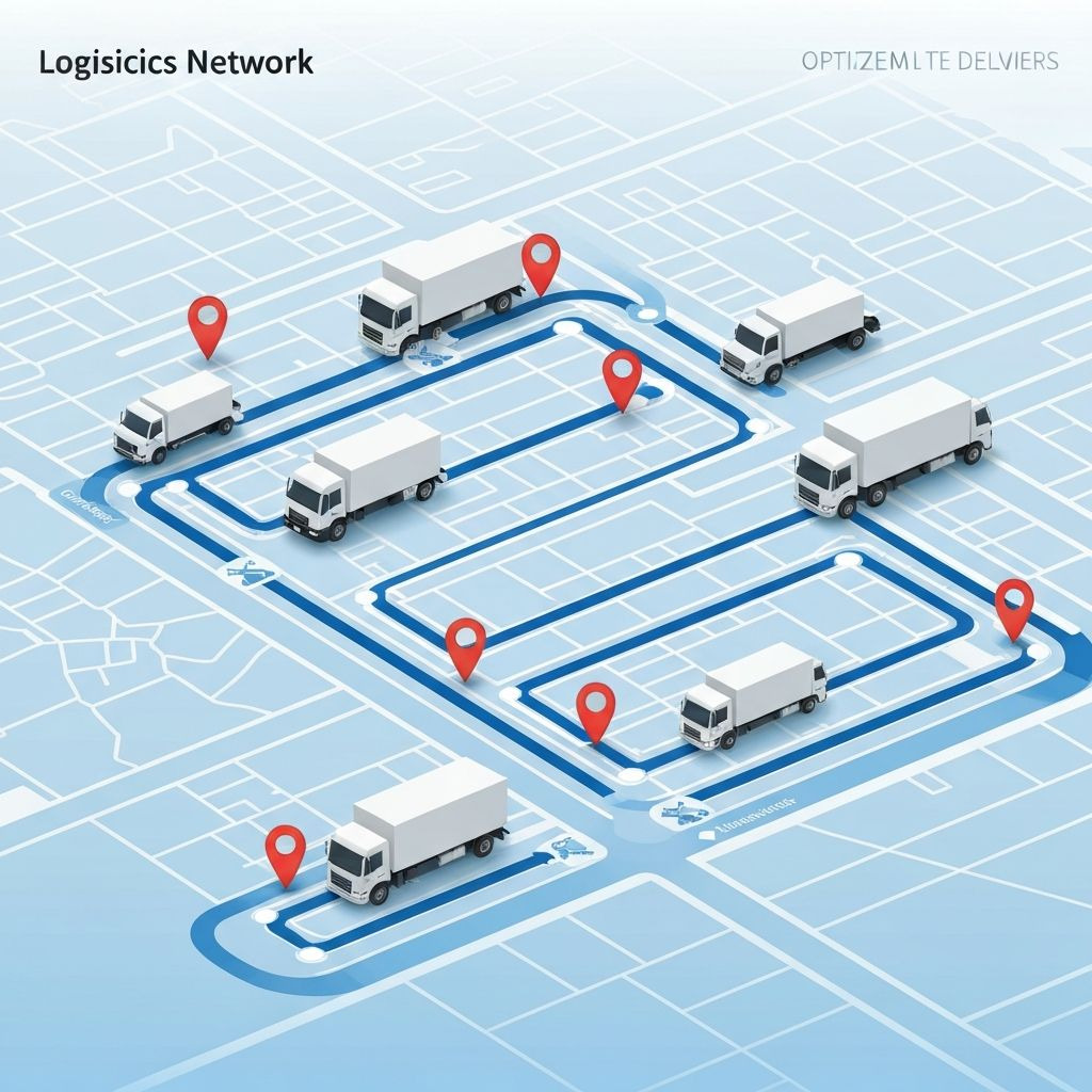 Shipment workflow with route mapping